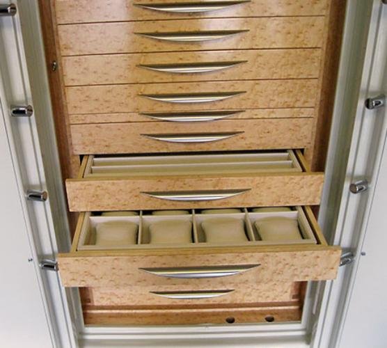 jewelry safe drawer